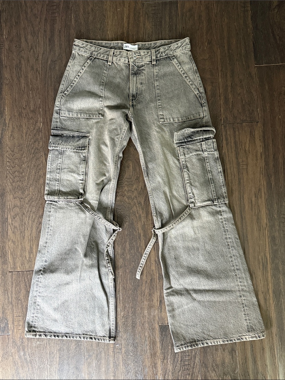 Zara Wide Leg Jeans US 8